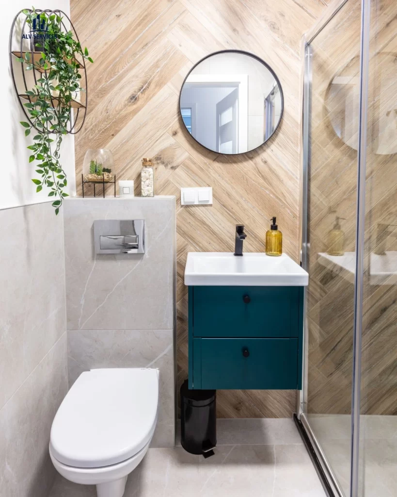 Deep Cleaning Bathroom in Cobham